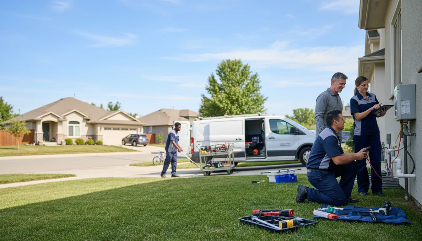 Tankless water heater service in Sanostee, NM